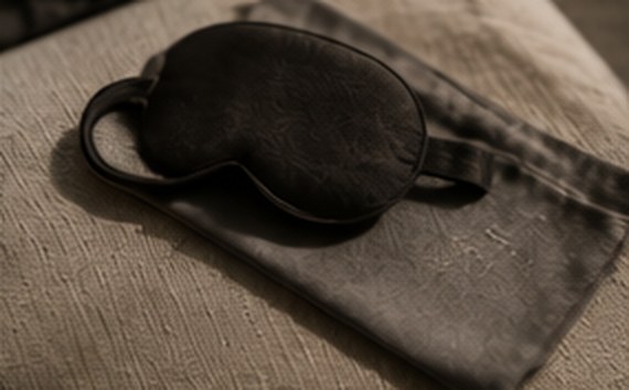 Masque de repos sur lin naturel